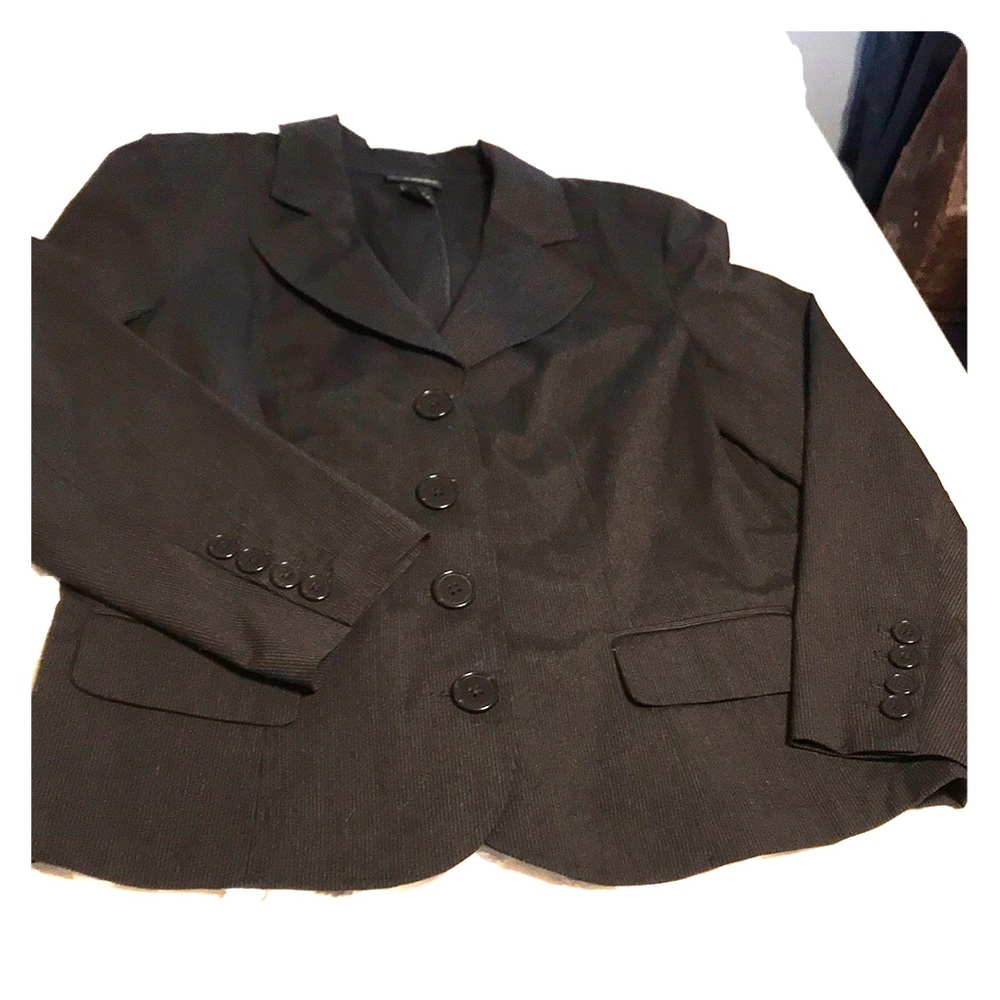 Lane Bryant Brown Blazer